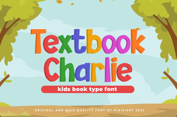 Textbook Charlie - Kids font