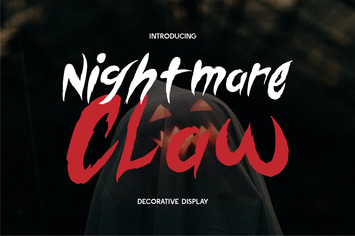 Nightmare Claw - Horror Grunge Display