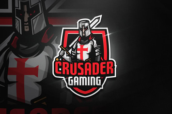 Crusader Gaming - Mascot & Esport Logo