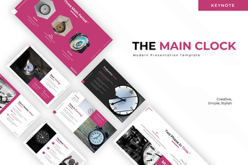The Main Clock - Keynote Template