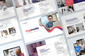 Digital Marketing Presentation Keynote Template