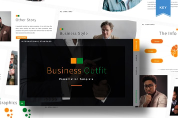 Business Outfit | Keynote Template