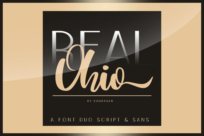 Real Ohio Font Duo