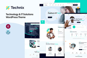 Technix - Technology & IT Solutions WP  Theme 