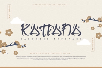 Kattana Japanese Business Font