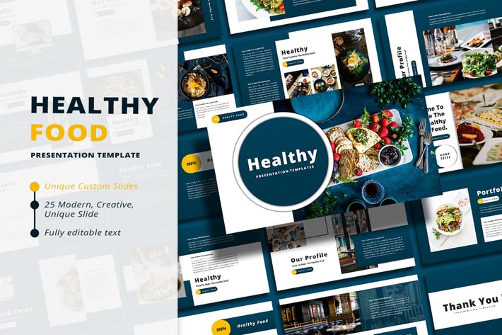 Healthy Food - Keynote Template