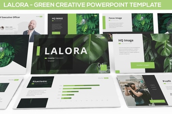 Lalora - Green Business Template