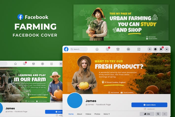 Facebook Cover - Farming