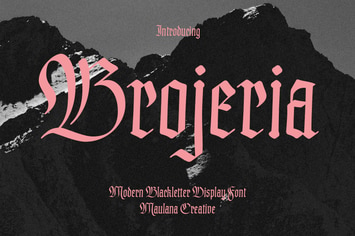 Brojeria Blackletter Font