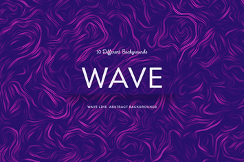 Wave Line  Abstract Backgrounds