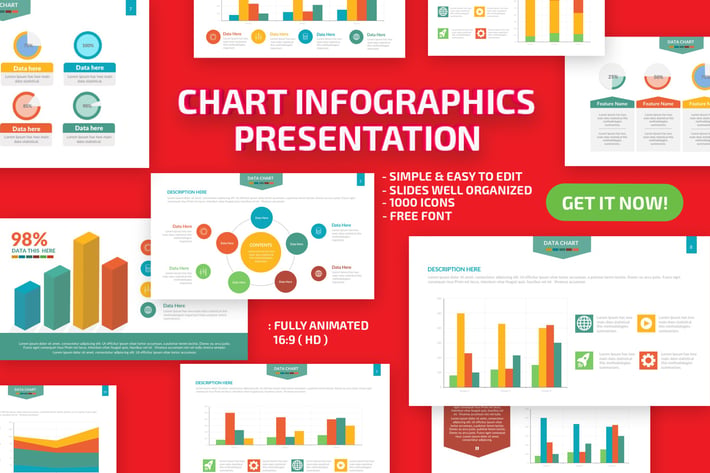 Chart Infographics Keynote