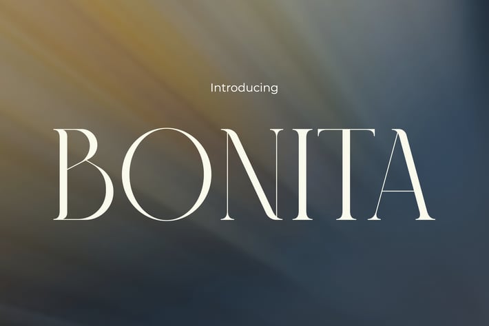 Bonita - Sleek Elegance Modern Font