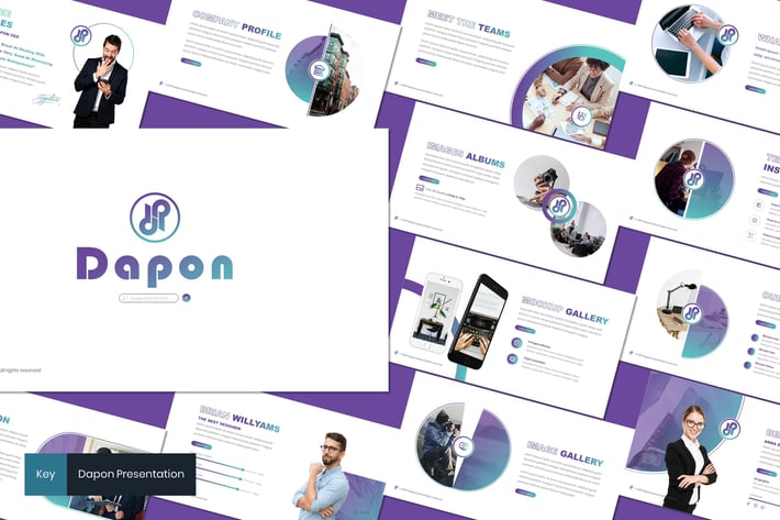 Dapon - Simple Keynote Template