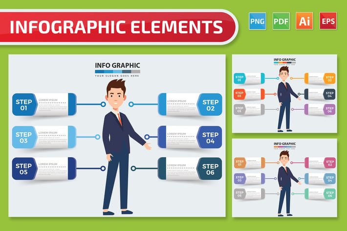 Businessman Infographics