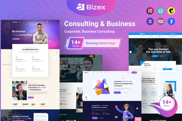 Bizex - Business Consulting WordPress Theme 