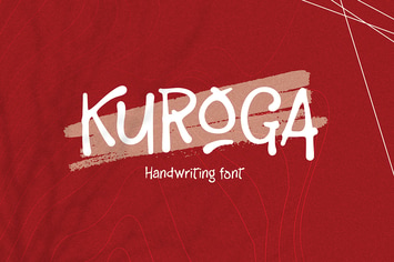 Kuroga Handwriting Font