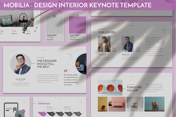 Mobilia - Design Interior Keynote Template