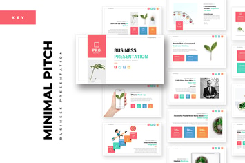 Minimal Pitch Keynote Template