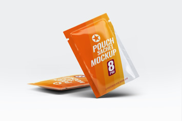 Pouch Sachet Mock-Up