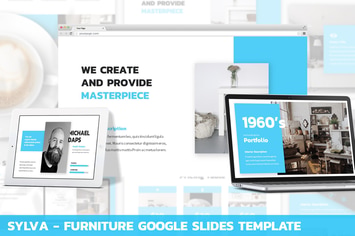 Sylva - Furniture Google Slides Template