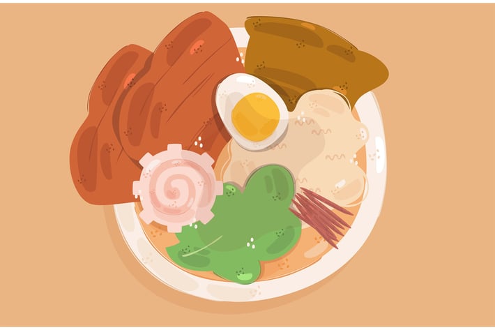 Ramen Illustration