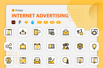 Fristy - Internet Advertising Icons