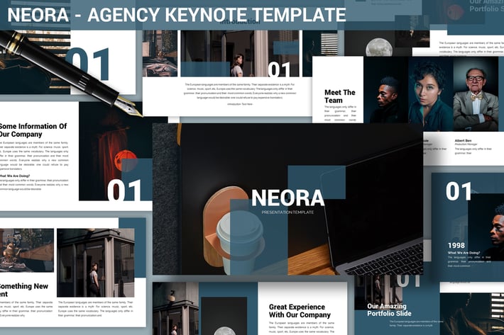 Neora - Agency Keynote Template
