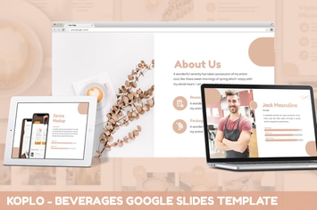 Koplo - Beverages Google Slides Template