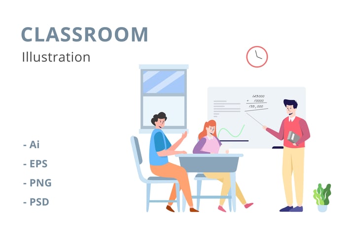 Classroom Illustration