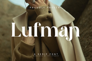 Serif Modern Display font