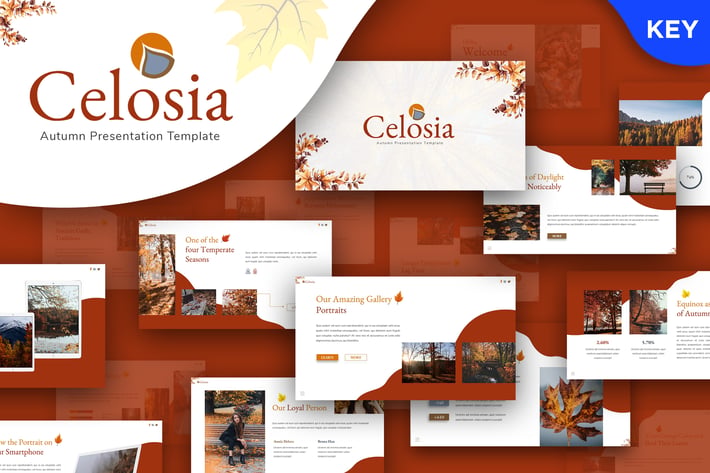 Celosia - Autumn Keynote Template