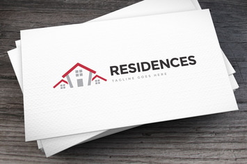Residences Logo Template