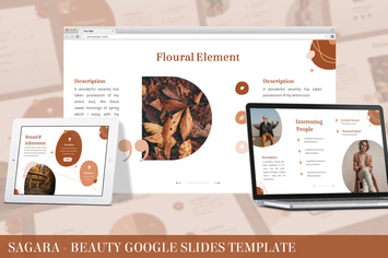 Sagara - Beauty Google Slides Template