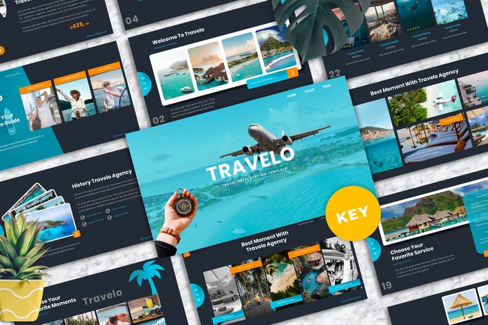 Travelo - Travel Keynote Templates