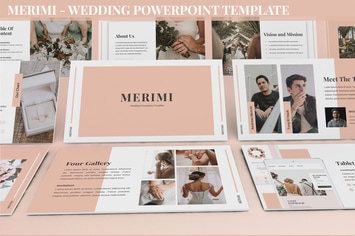 Merimi - Wedding Powerpoint Template