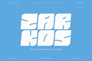 Zarkos - Bold Heavy Font