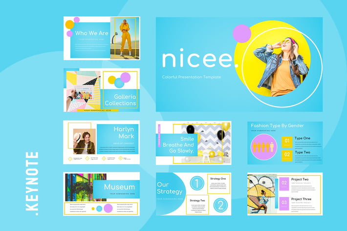 Nicee - Colorful Keynote Presentation