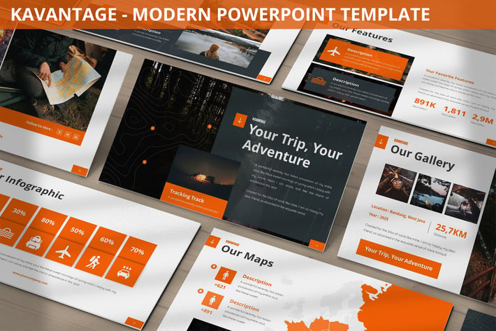 Kavantage - Modern Powerpoint Template