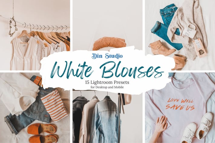 White Blouses Lightroom Presets