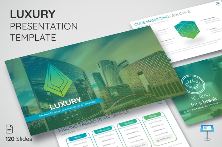 Luxury - Keynote Presentation Template