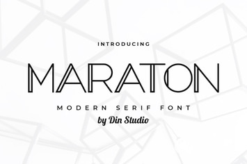 Maraton-Modern Serif Font