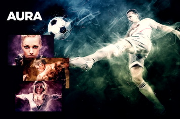Aura CS3+ Photoshop Action