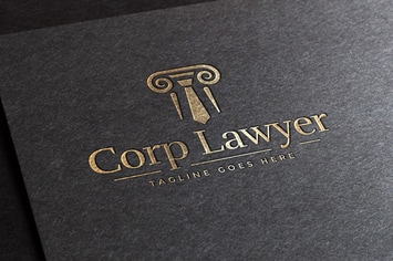Corp Lawyer Logo Template