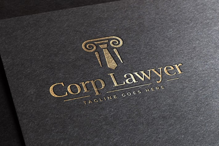 Corp Lawyer Logo Template