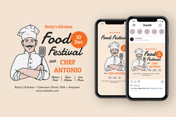 Food Festival Instagram Post