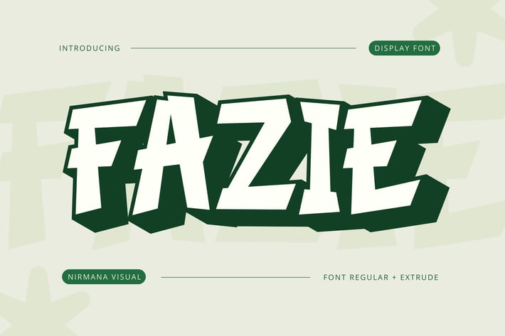 Fazie Retro - Retro Logo Font