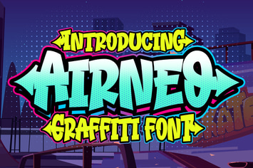 Airneo Graffiti Font