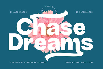 Chase Dreams Display Sans Serif Font