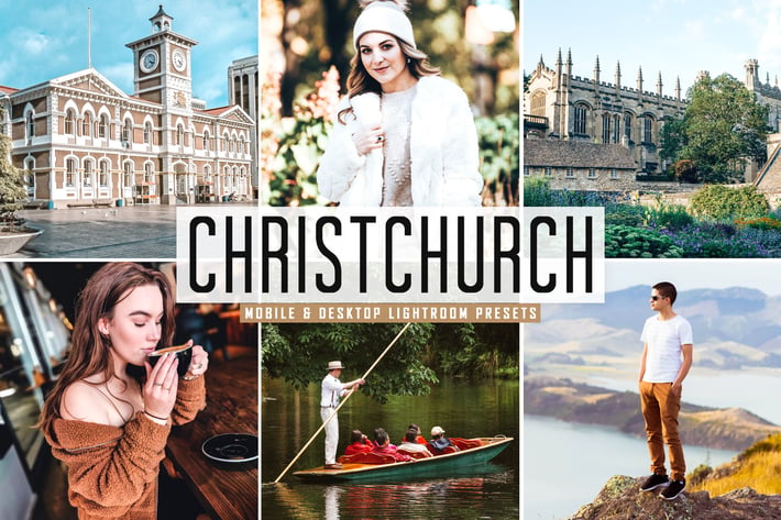 Christchurch Mobile & Desktop Lightroom Presets