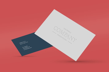 Business Card Mock Up Vol 18